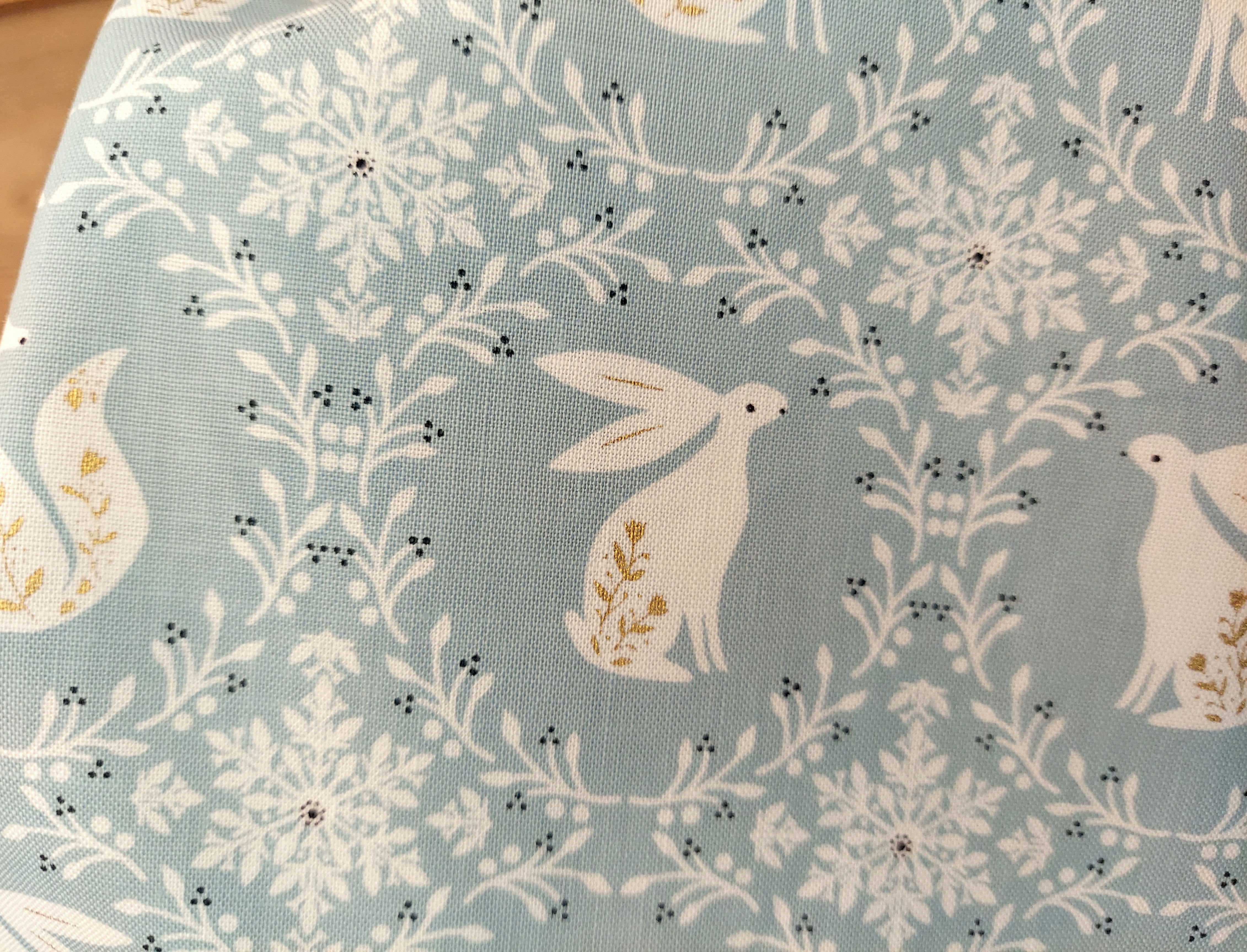 Dashwood Studio: Starlit Hollow Shol 1690 Blue Cotton Fabric