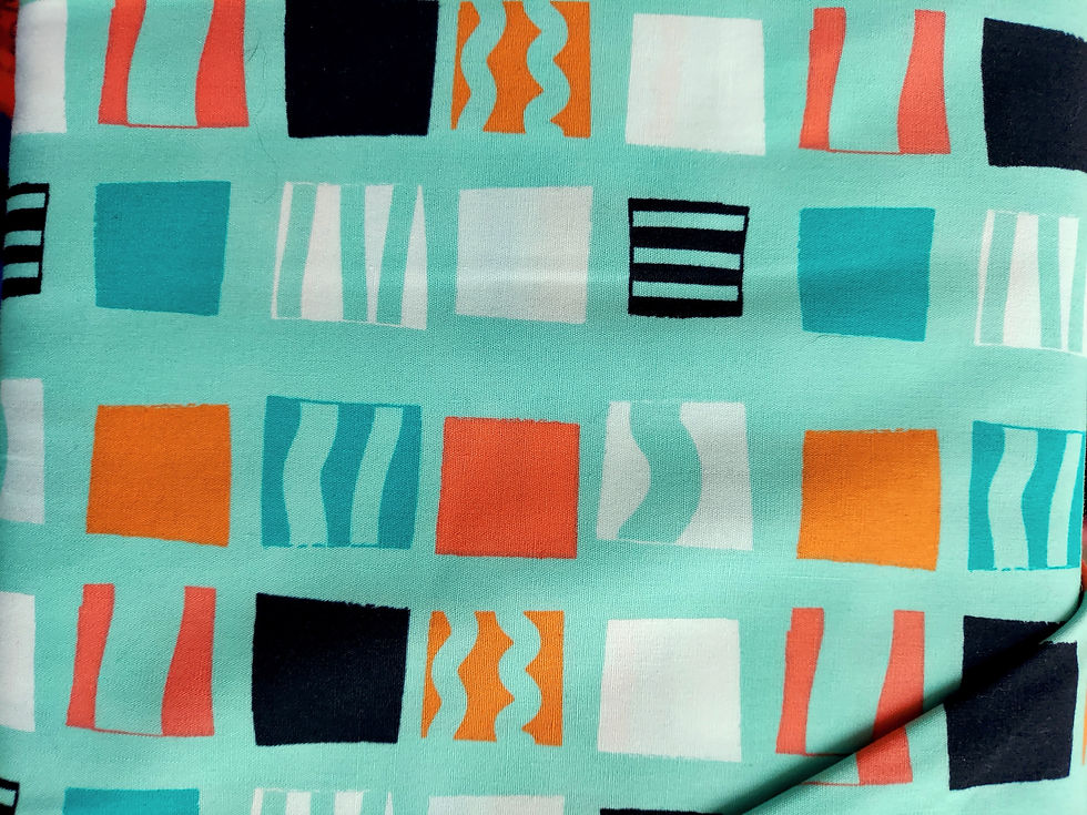 Thumbnail: Art Gallery Premium Cotton- Here Comes the Fun- Block Stencils Burst