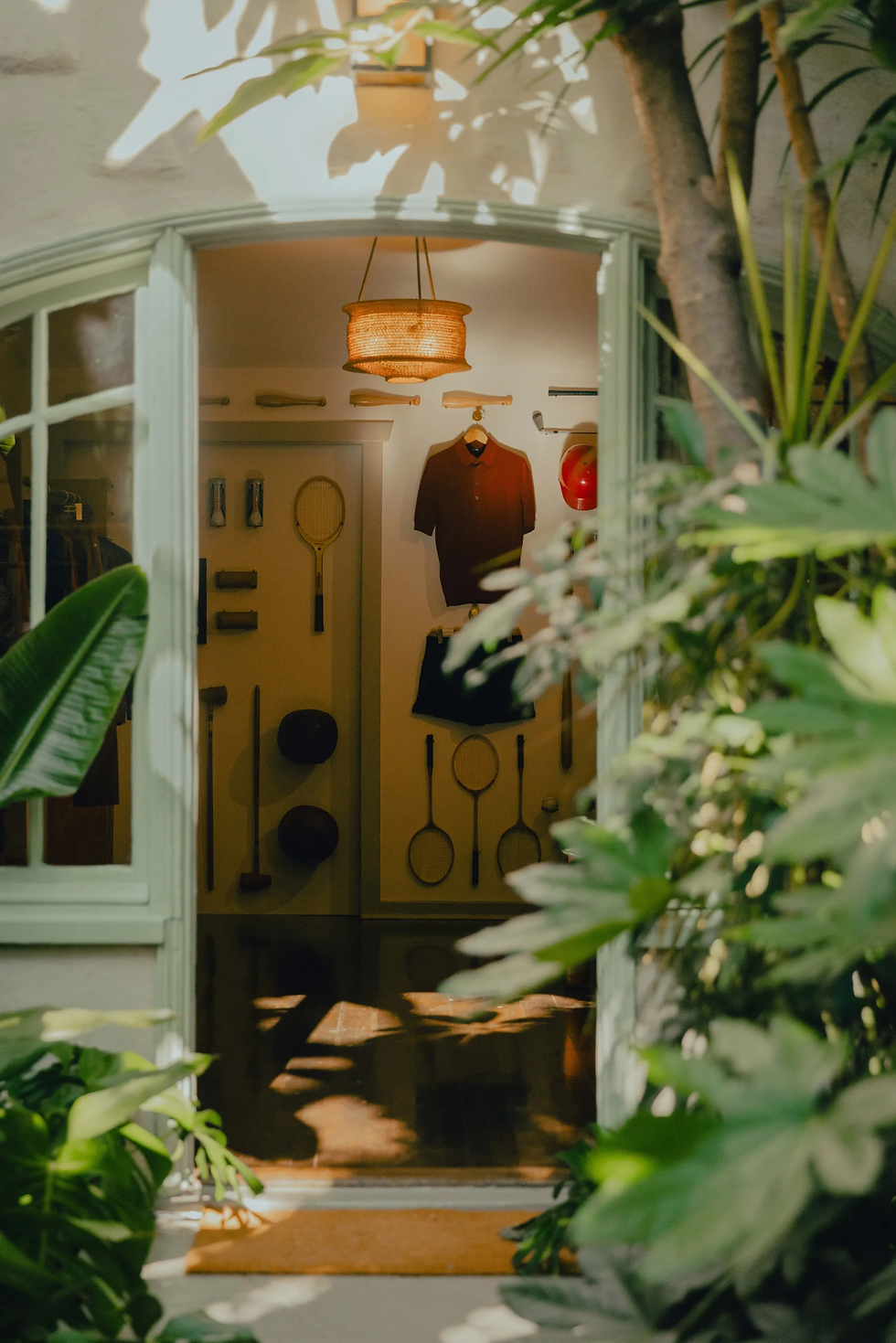 Zegna transformed six bungalows at Chateau Marmont into an immersive Italian summer retreat. Courtesy of Zegna