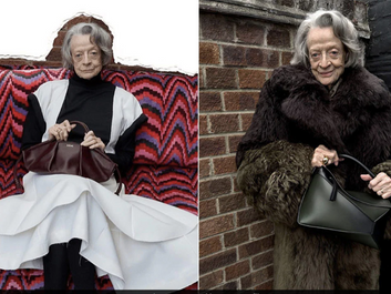 At 88, Maggie Smith Starring In Loewe Campaign Gets Professor McGonagall Fans Excited