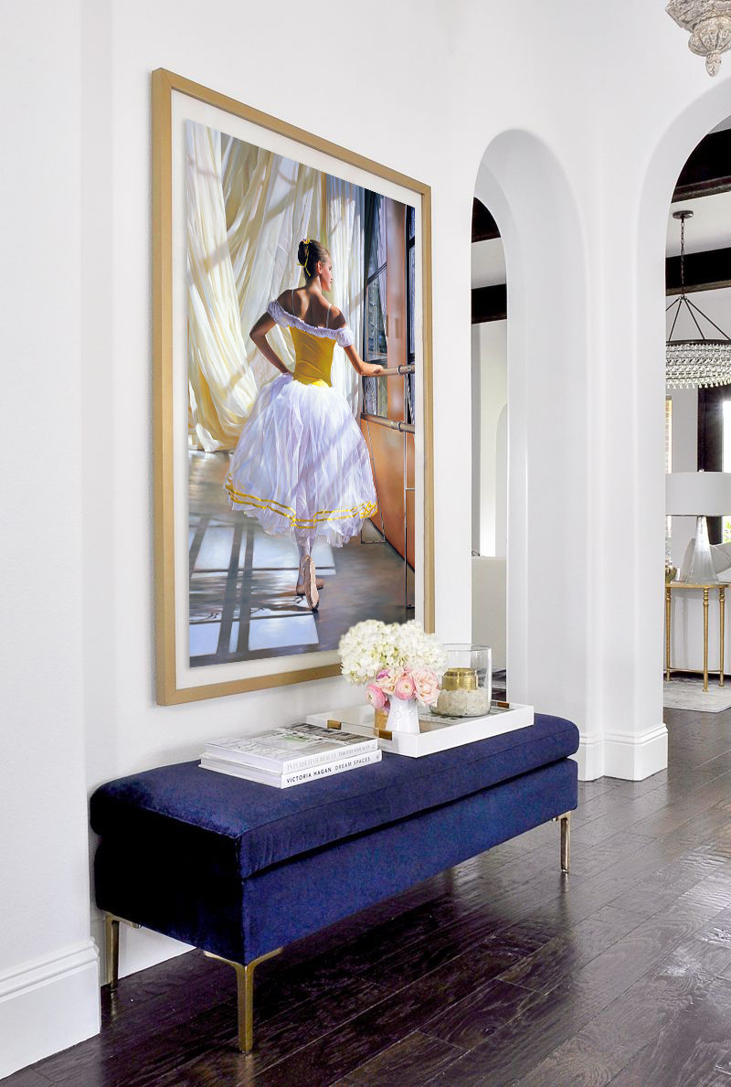 'Meditation' - Limited Edition Giclee Print on Canvas