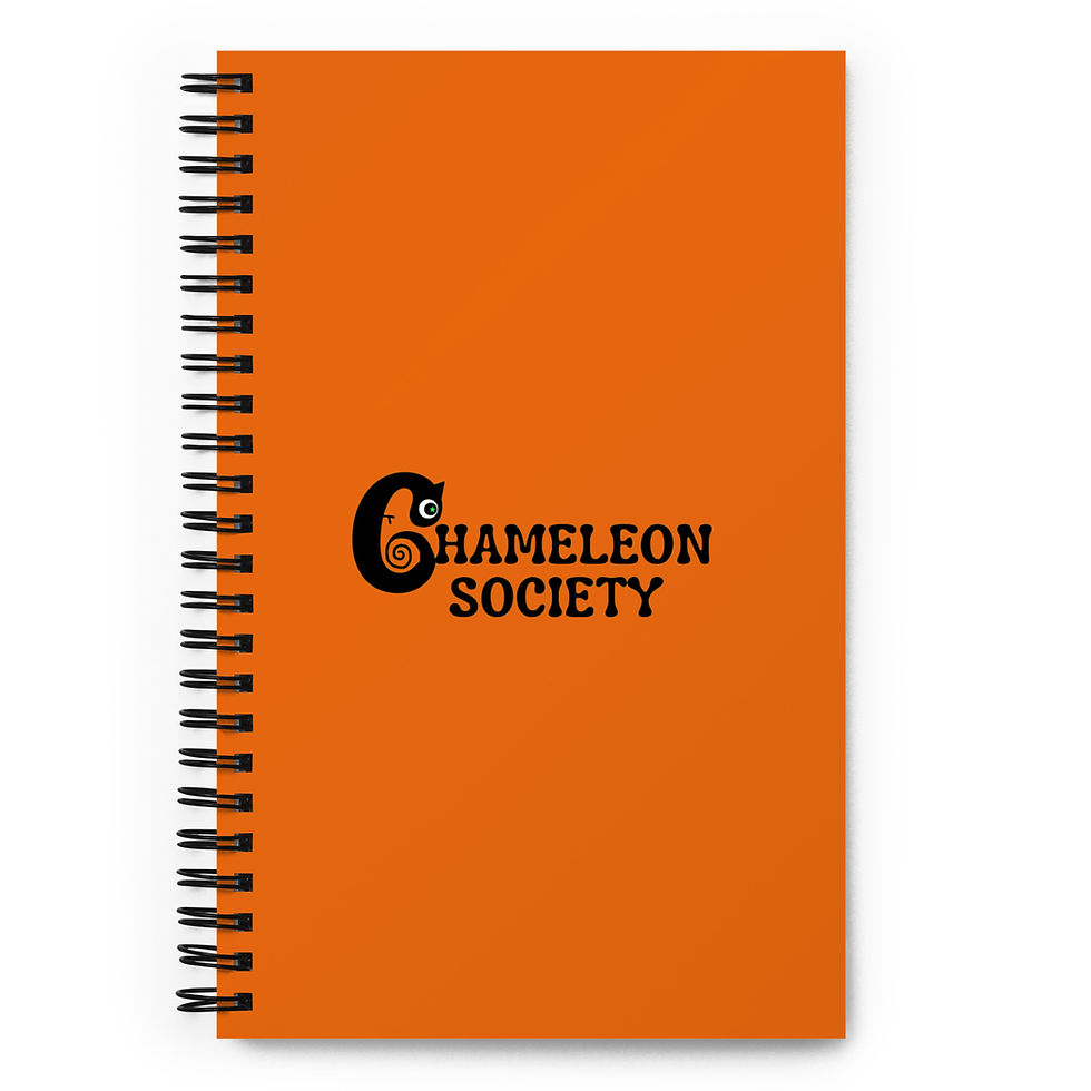 Thumbnail: Chameleon Society Logo Notebook