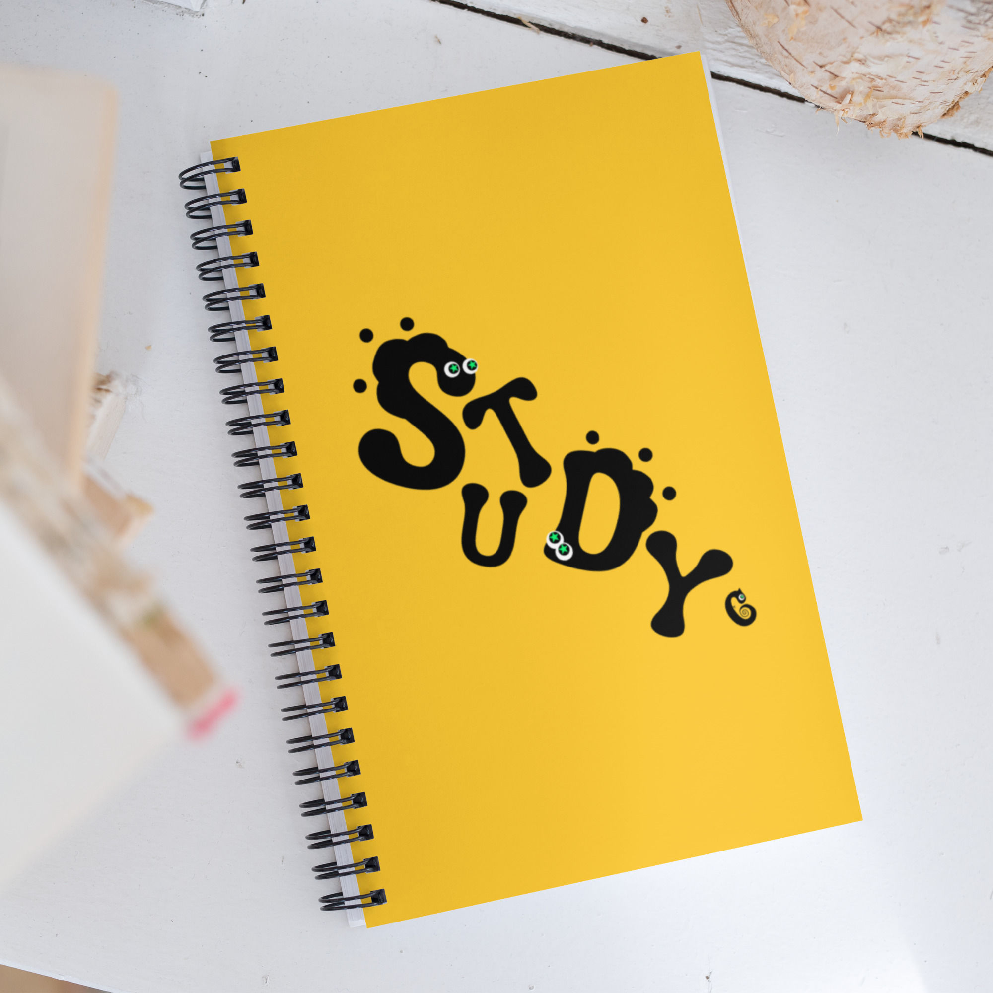 Chameleon Society Notebook -Study- Yellow