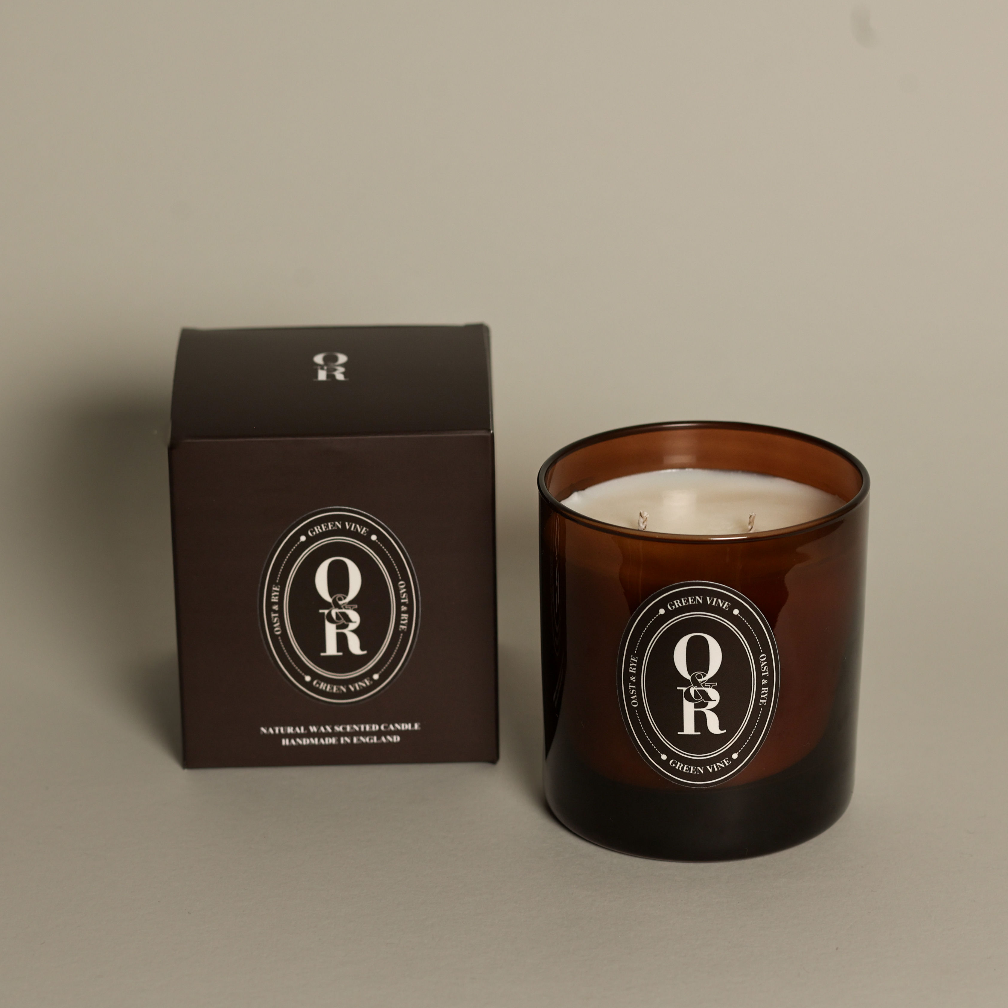 Green Vine Candle 2 wick