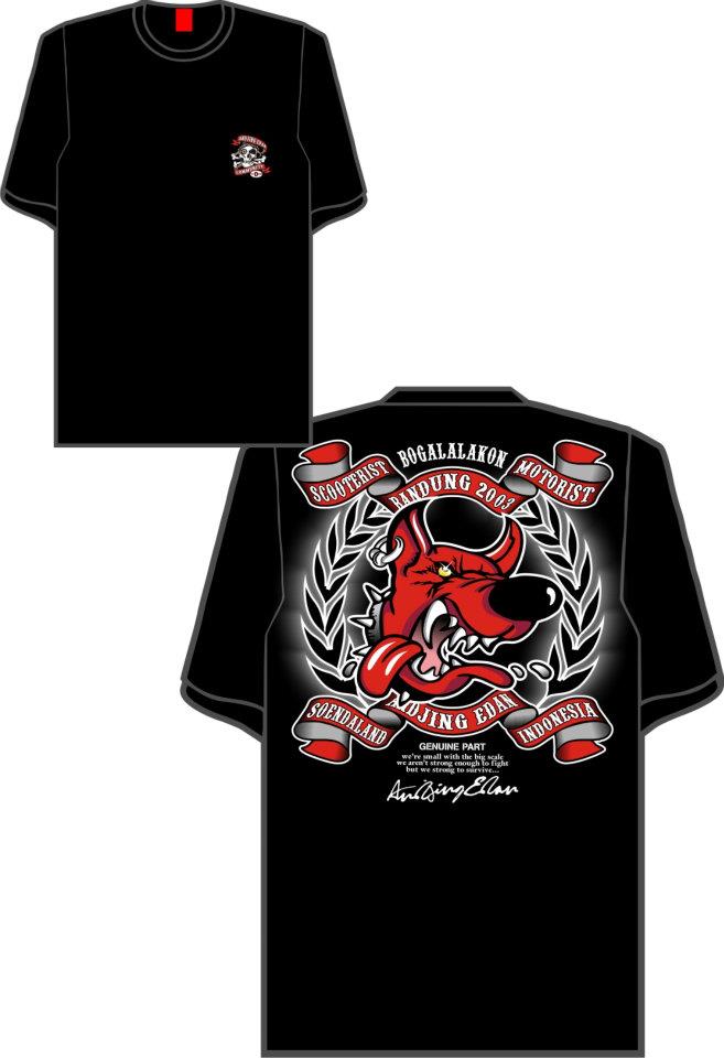 Scooterist Andjing Edan Empertje