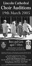 School advert design
