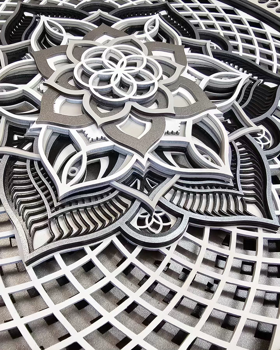 Thumbnail: Mandala Wall Lamp