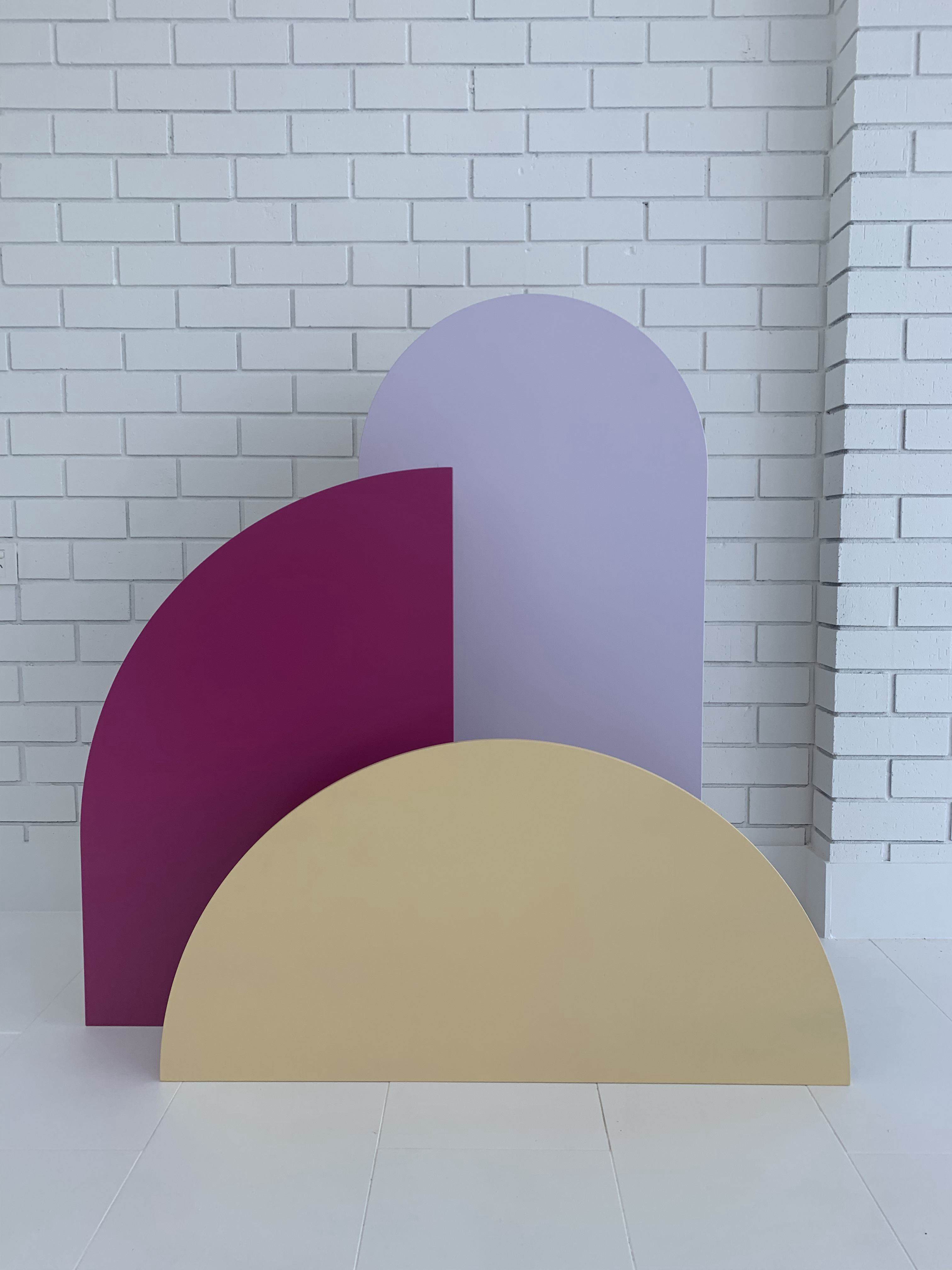 Bright Trio Welcome Arches