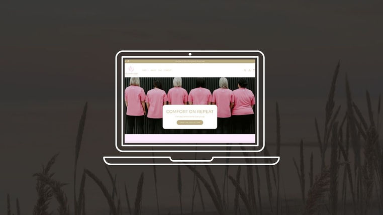 Website design for The Harper Label by Teresa Crifo Co Shepparton