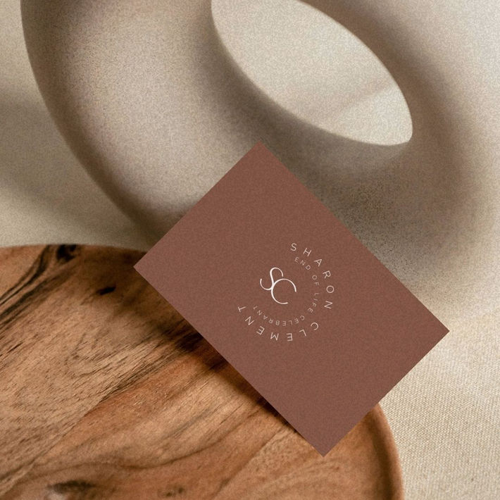 Sharon Clement brand and website design by Teresa Crifo Co