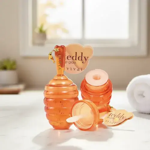 Miniatura: Lip Gloss Hidratante Labial Potinho De Mel Teddy Vivai