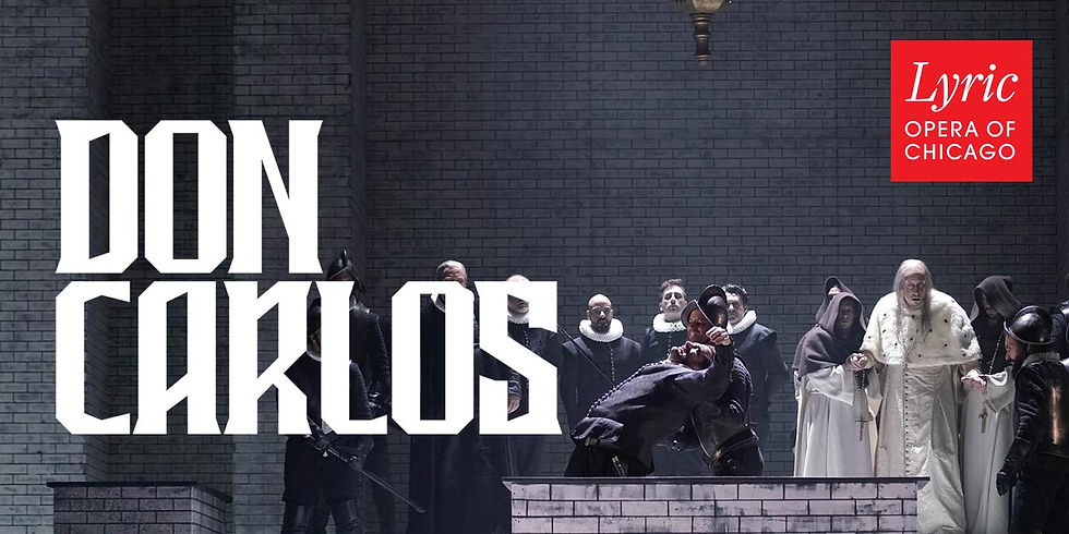 Don Carlos v Lyrické opeře v Chicagu