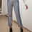 Thumbnail: Stitching Straight Leg  Jeans