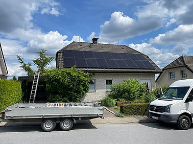 PV Anlage Einfamilienhaus