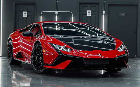 Red 2023 Lamborghini Huracan Tecnica