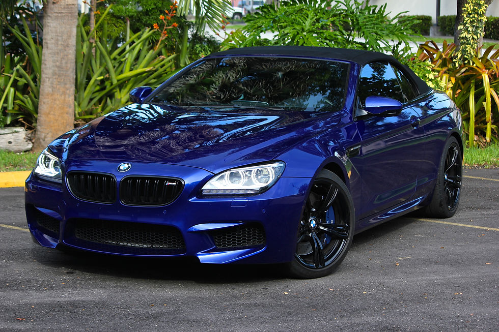 BMW 650 Rental Miami