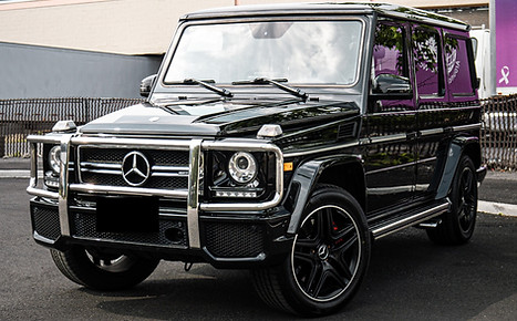 Black Mercedes Benz G63 AMG