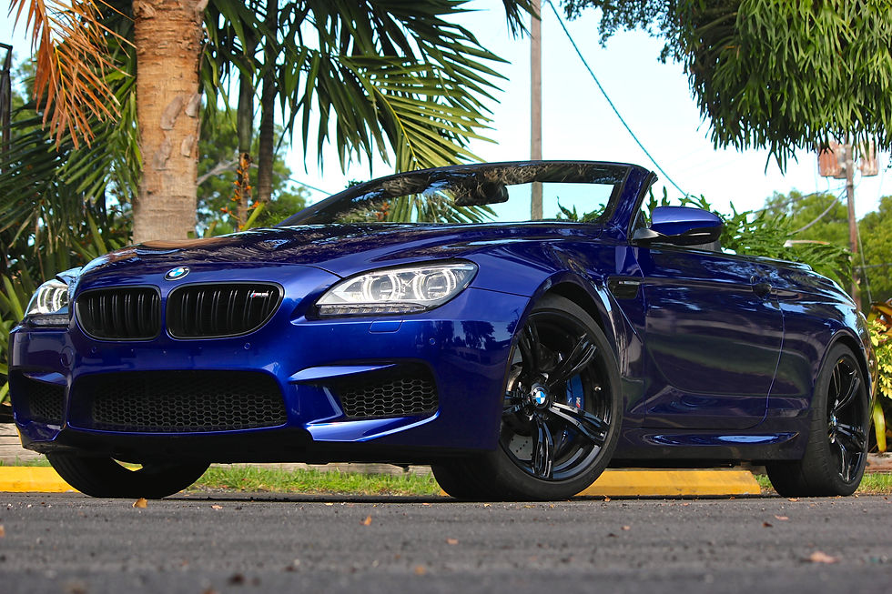 BMW 650 Rental Miami