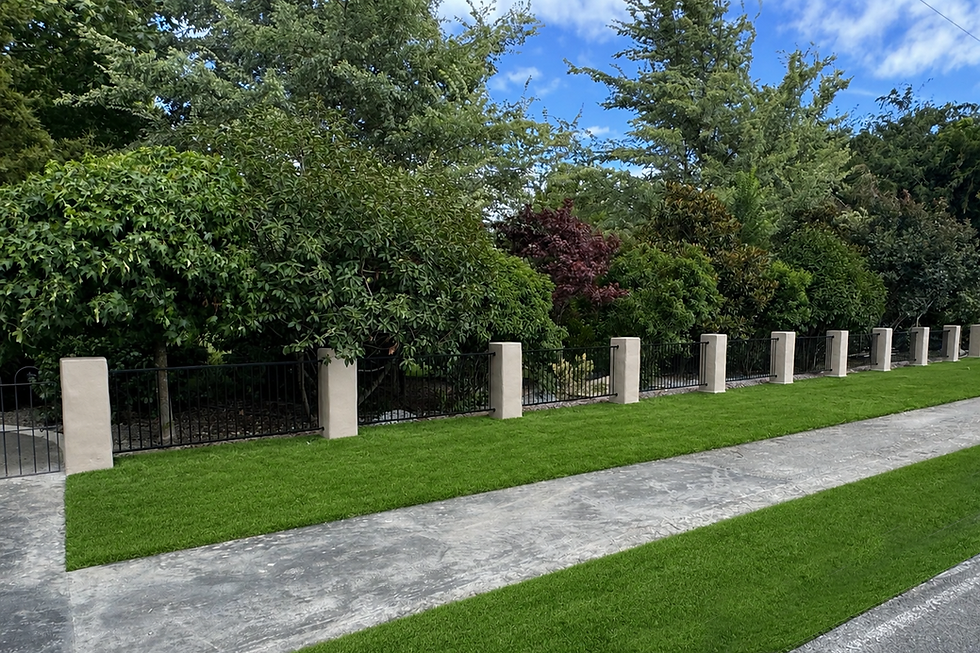 Front Fence upgrade