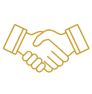 Elegant gold handshake icon-6.png