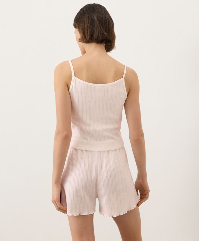 Thumbnail: Organic Cotton Pointelle Cami