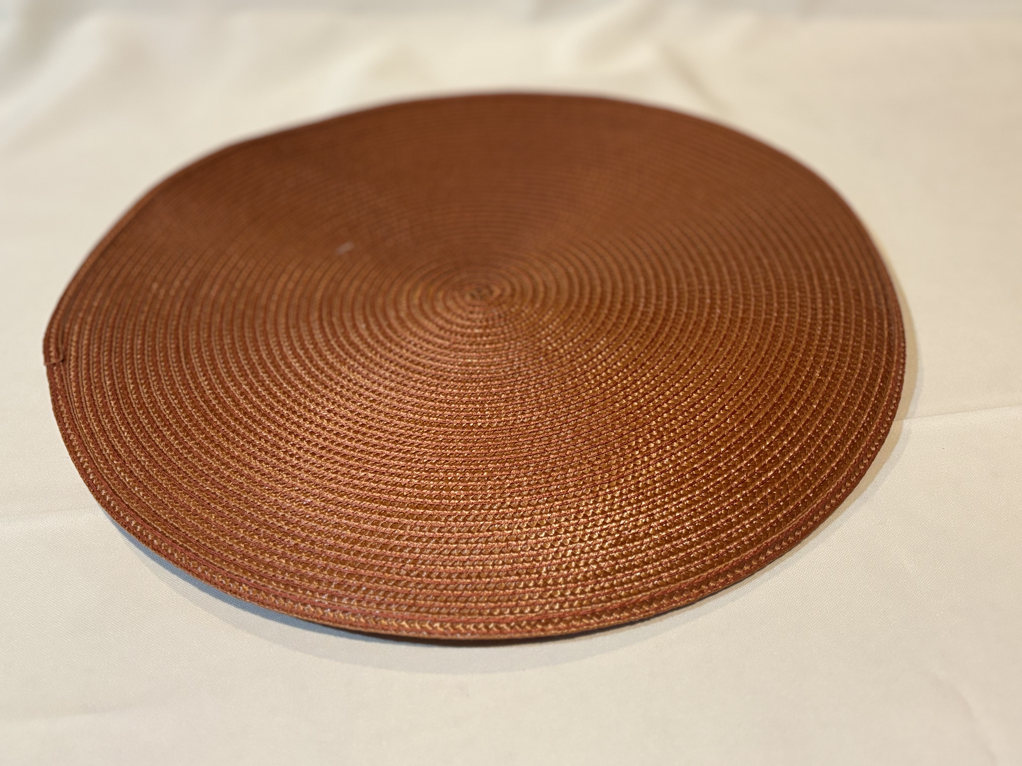 FunWheat Round Braided Placemat