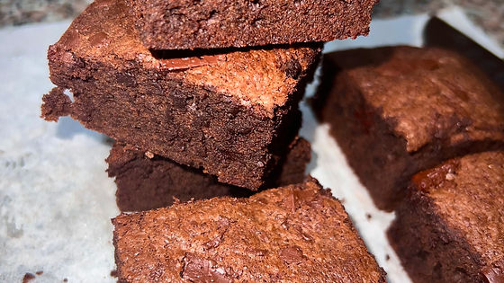 All Butter Double Chocolate Brownies