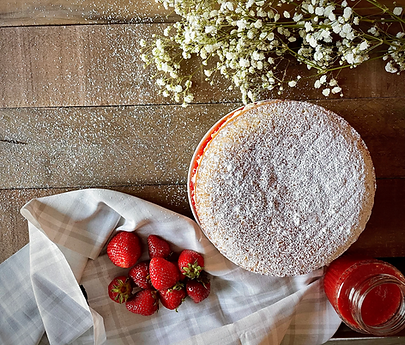 food52, baker, williams Sonoma, England, queen, queen Victoria, oven, cake, easy, sponge cake, victorian sandwich, fresh, fresh strabs, strawberries, flowers, jam, buttercream, frosting, easy, tea, English tea, fortnum and mason, British