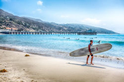 Malibu beach