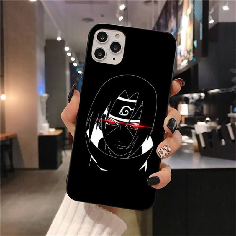 Thumbnail: Naruto Uzumaki Itachi Uchiha Phone Case for iPhone 15