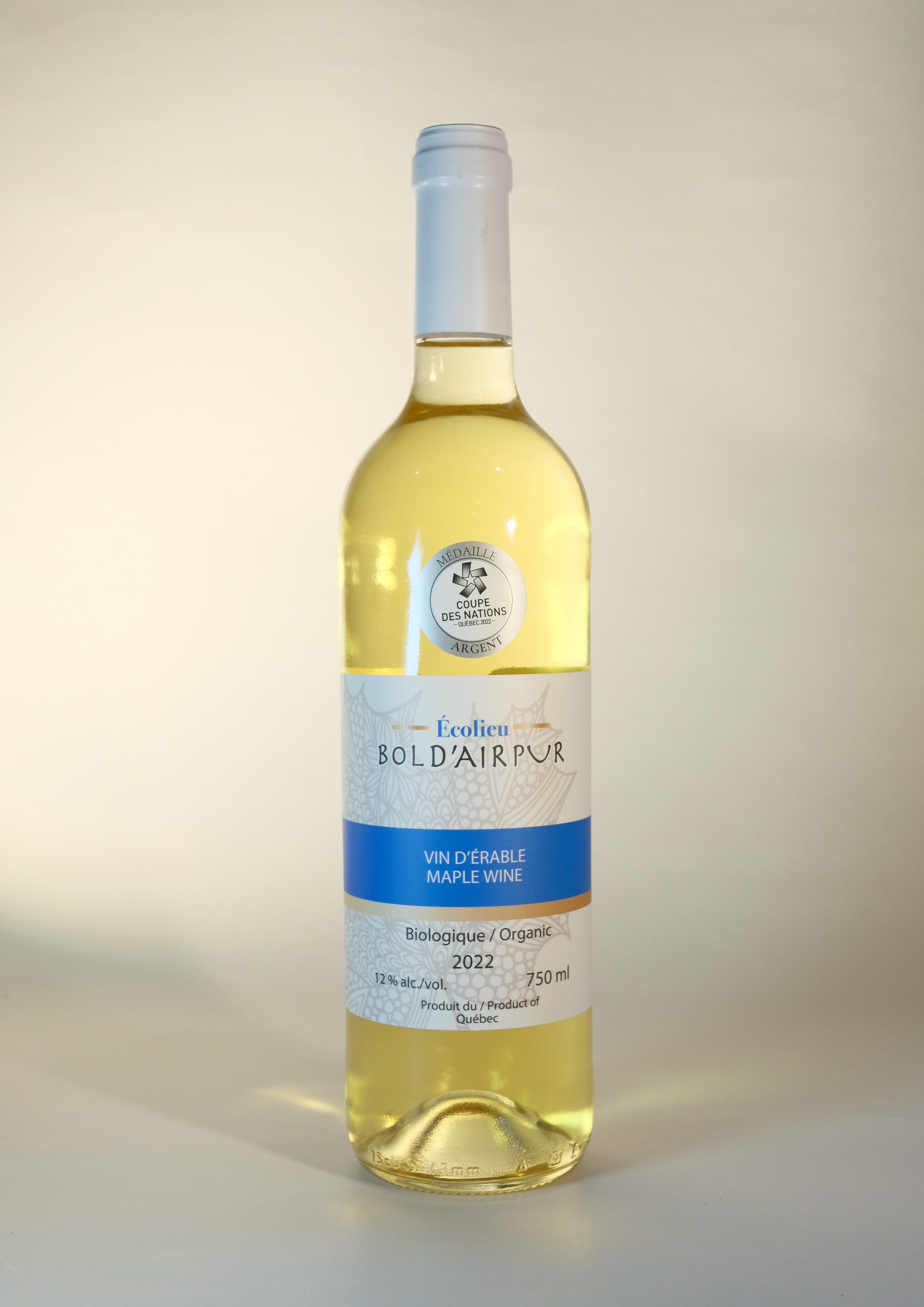 Vin d'érable bio 750 ml