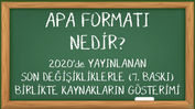 APA Formatı Nedir?