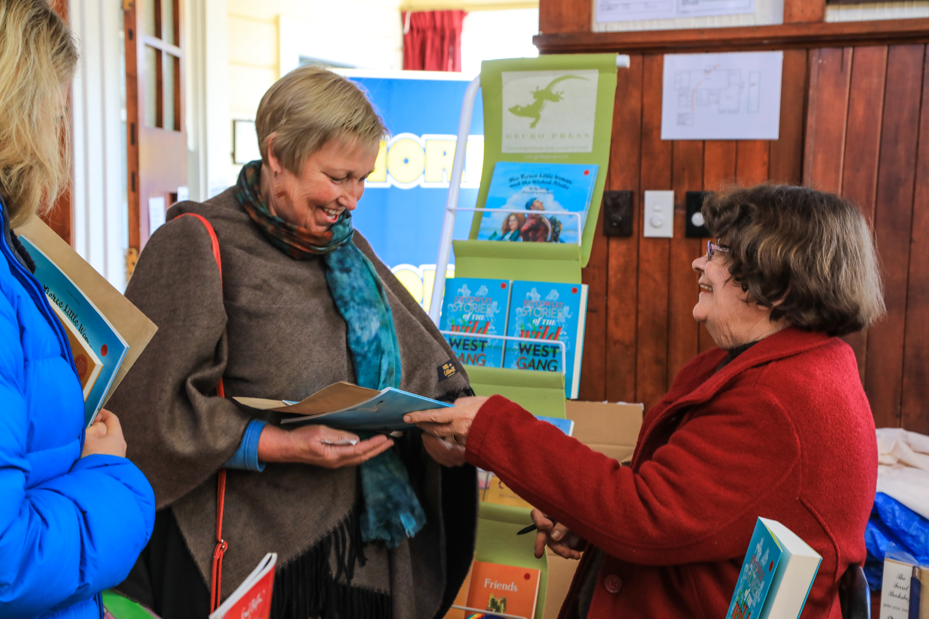 Joy Cowley book signing