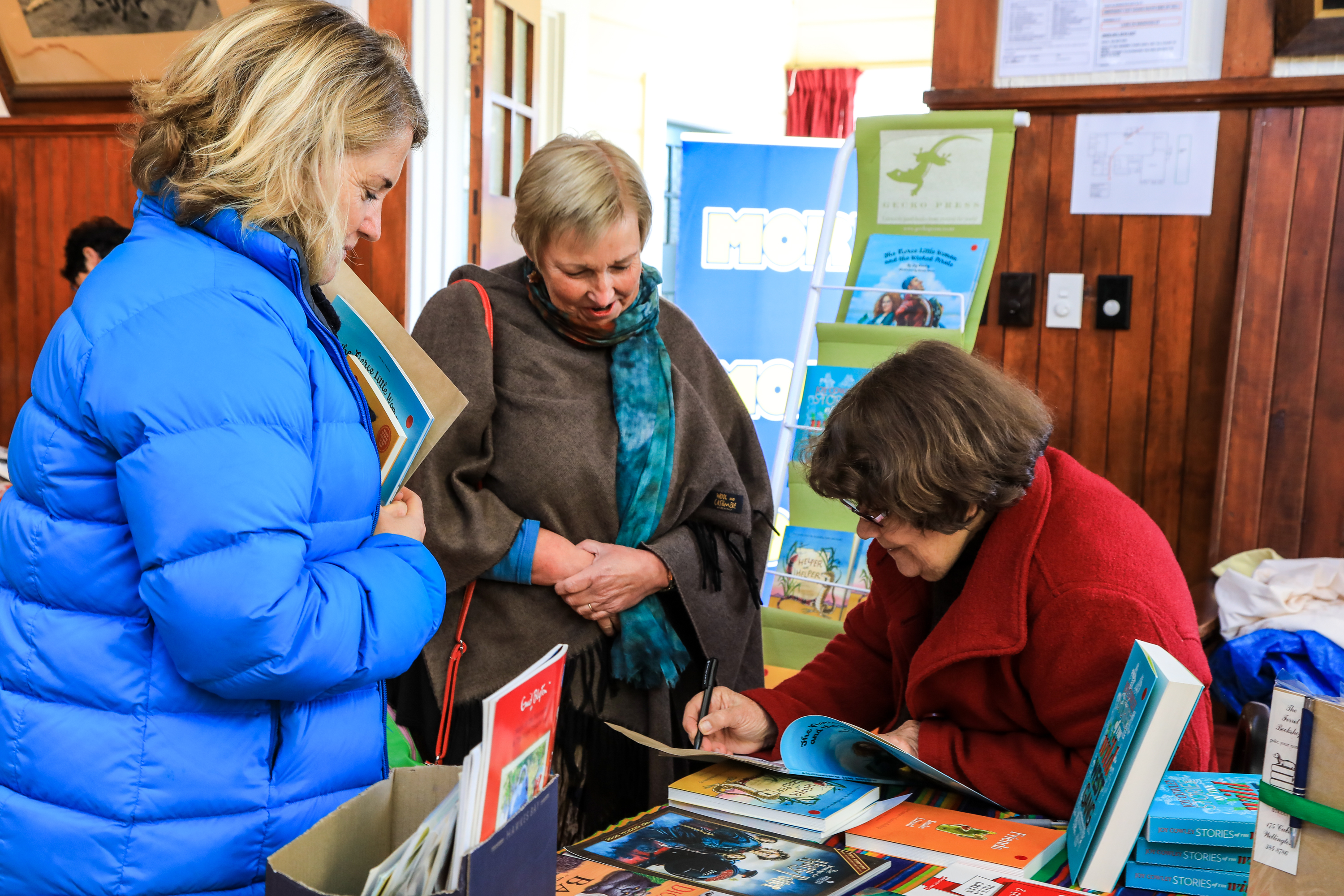 Joy Cowley book signing