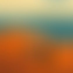 A solitary figure in a coat and hat stands on a rust-red hillside beside an oversized key, gazing out toward a calm teal sea under a pale sky. The scene is painted in a flat, retro-illustrative style, evoking quiet contemplation and the search for something just beyond reach.