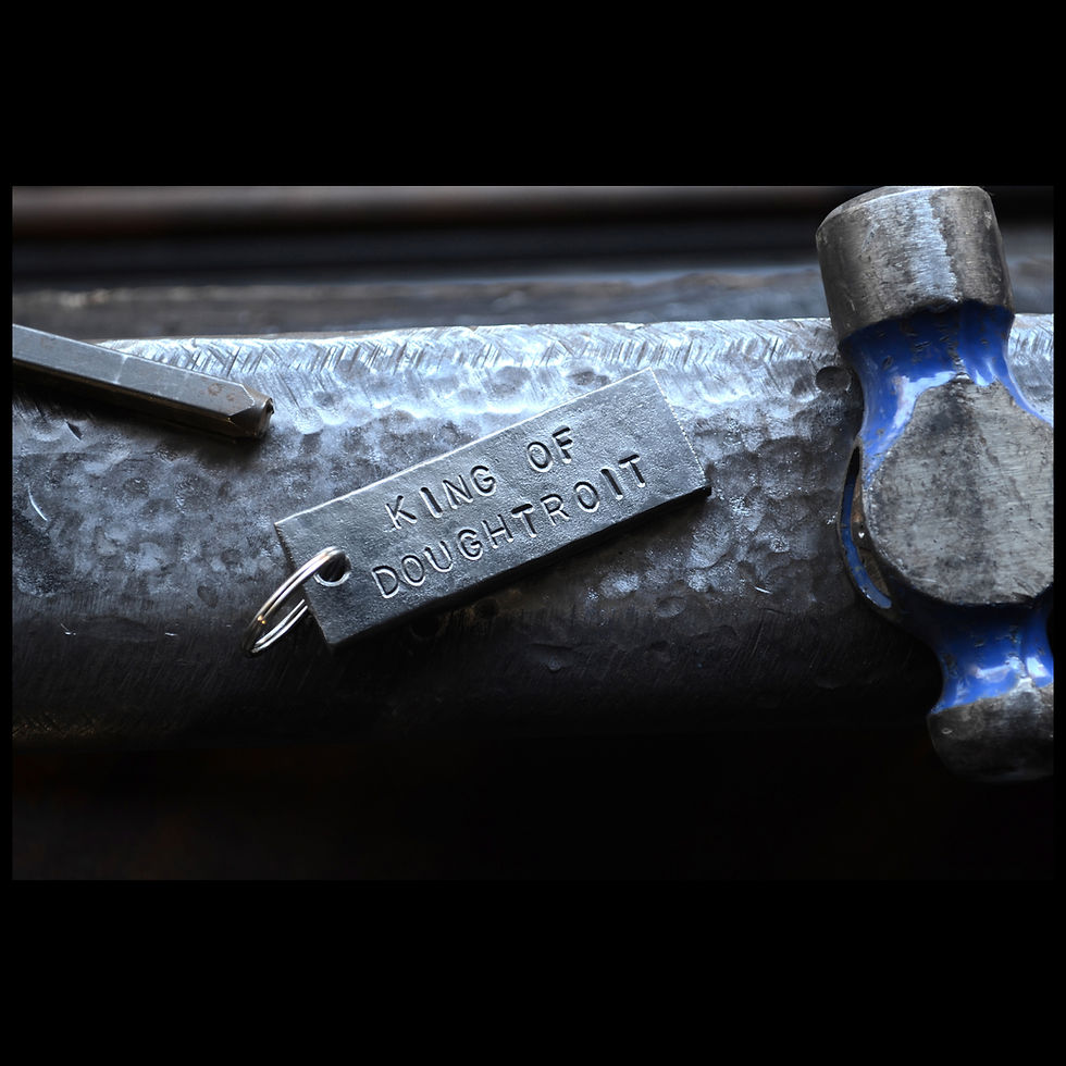 Thumbnail: Hand Hammered Keychain