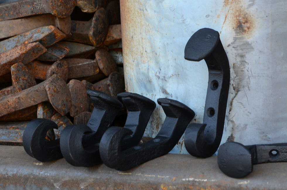 Thumbnail: Forged Railroad Spike Hook