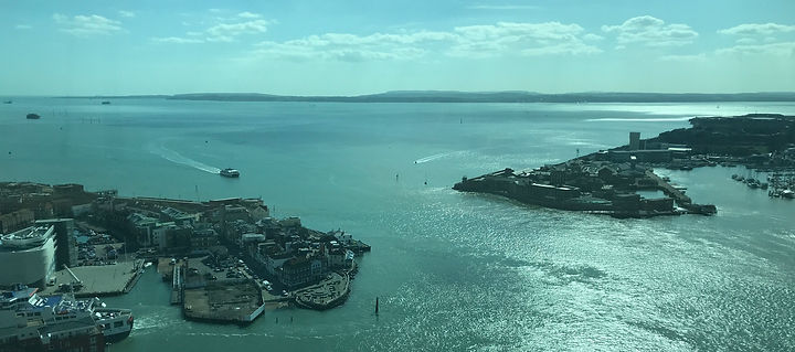 view-from-Spinnaker-Tower-of-Portsmouth-