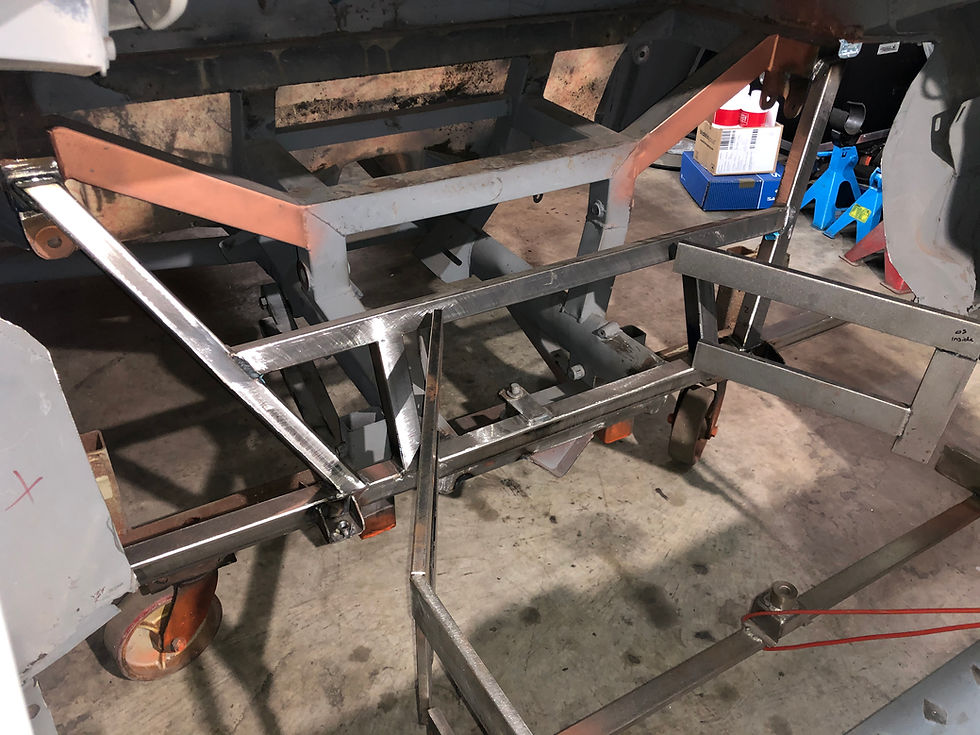 Rebuilding the rear subframe on Ferrari 365 GT 2+2