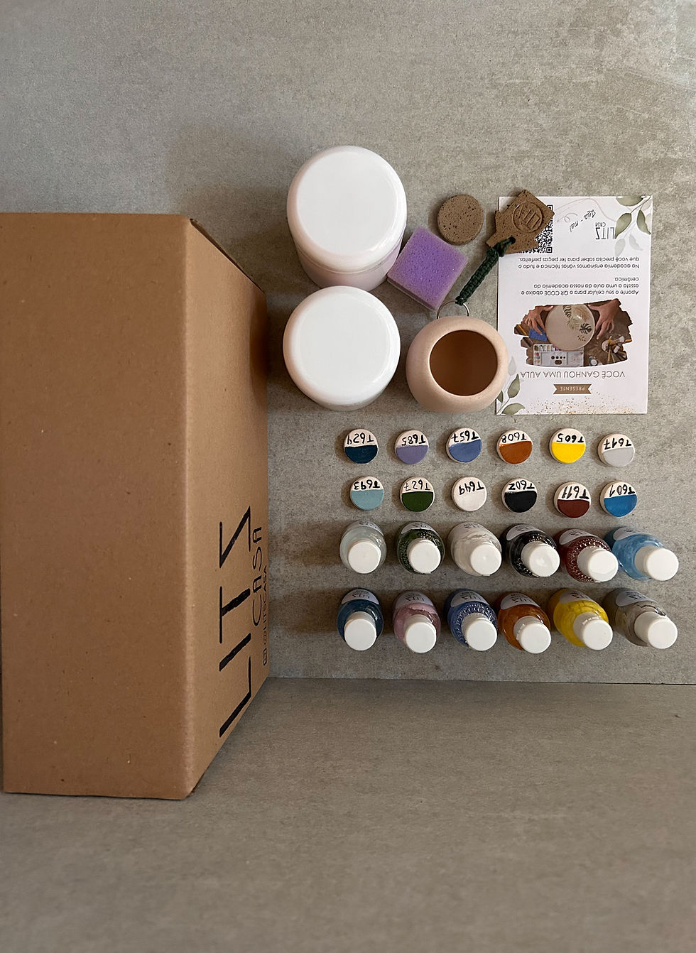 Miniatura: Kit esmaltes para cerâmica