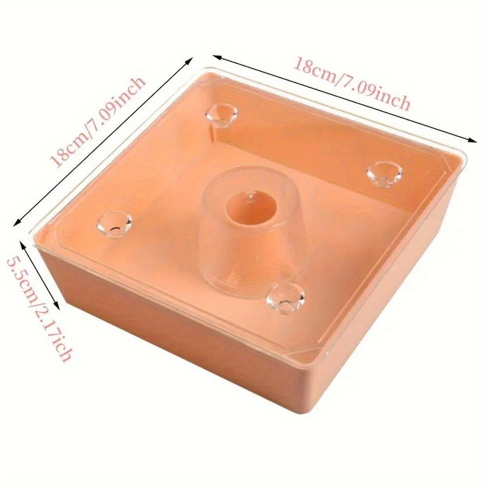 Thumbnail: 1.6L Pink Bee Feeder with Ventilation for Easy Cleaning