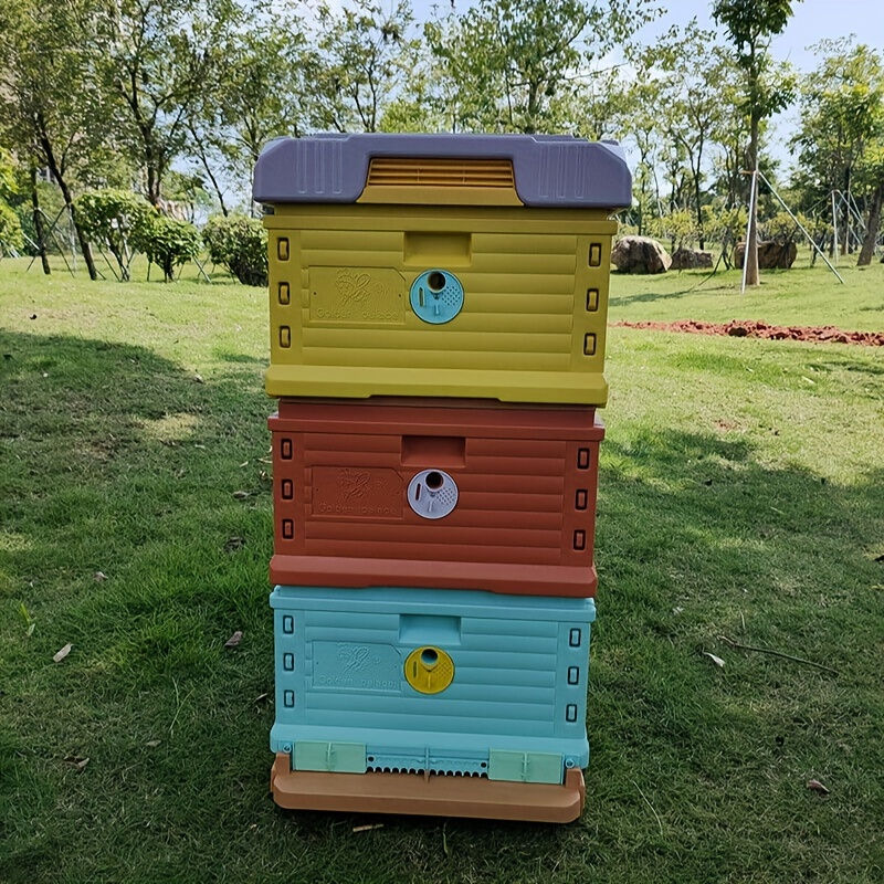 Thumbnail: 3-Layer Insulated Plastic Beehive Box Without Frames