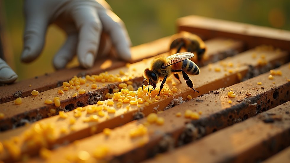 A well-structured Langstroth beehive