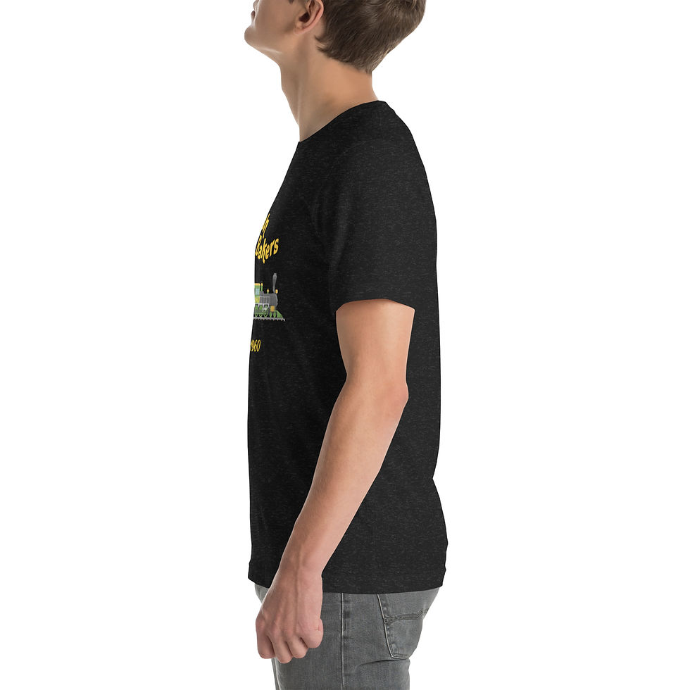 Thumbnail: Danish Bakers Train Unisex t-shirt