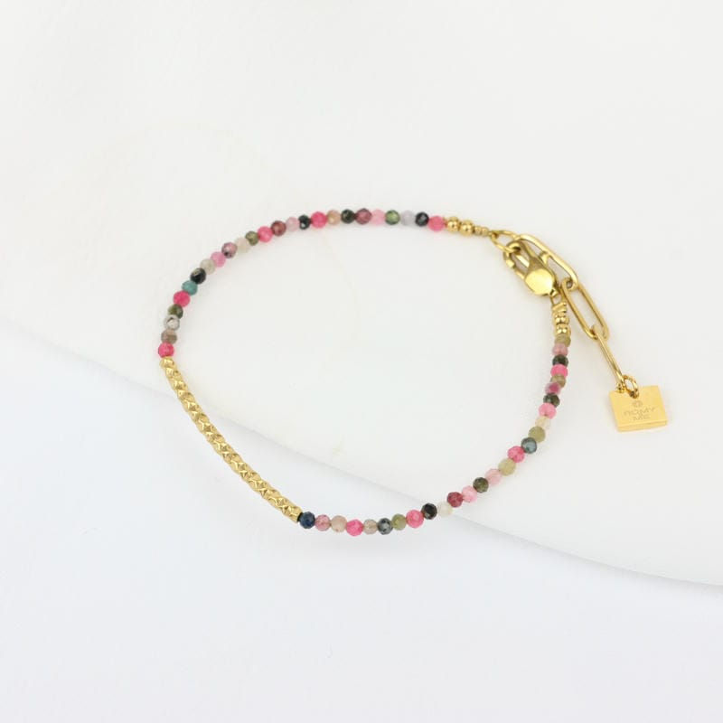 Bracelet en perles de Tourmaline barette