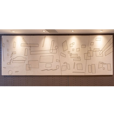 Drawing a city - four layers
_ Idogaya Station - Tsurumaki Bridge, on Kanji No.1, Yokohama