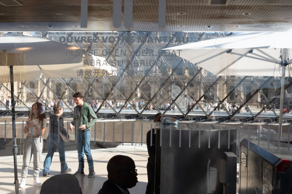 Glass Pyramid Entrance_Louvre.