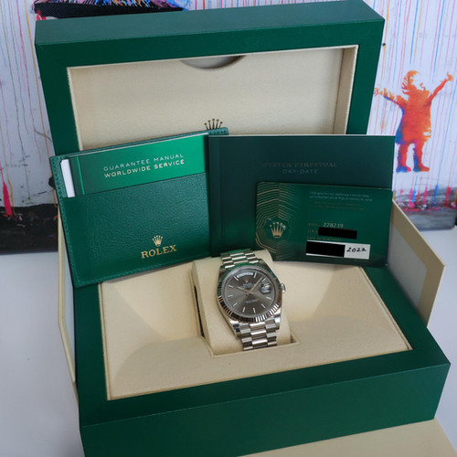 Rolex Day-Date 40 228239 LNIB 2022 Box & Papers | The Art of Time