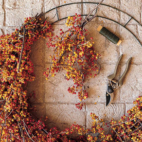 DIY autumn wreath and a new chapter of Life!