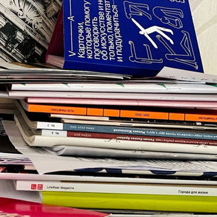 paper waste from art exhibitions